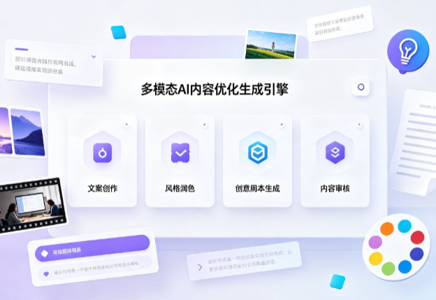 双江拉祜族佤族布朗族傣族自治县AI智能内容优化创新 多模态生成技术丰富数字内容创作生态